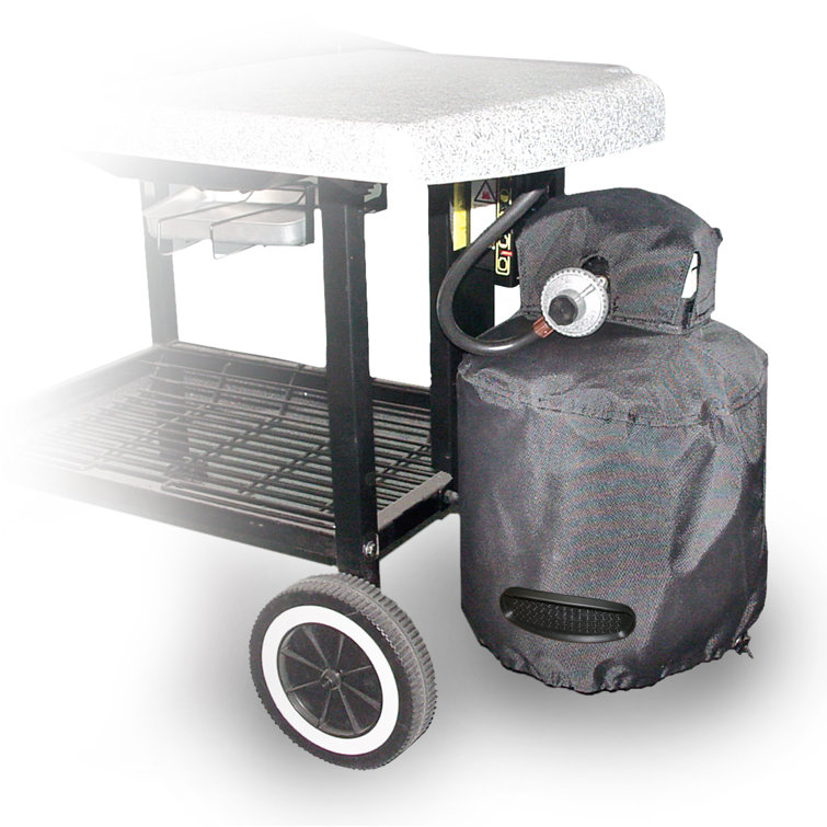 Montana Grilling Gear 20lb Ventilated Fire Pit Propane Tank Cover